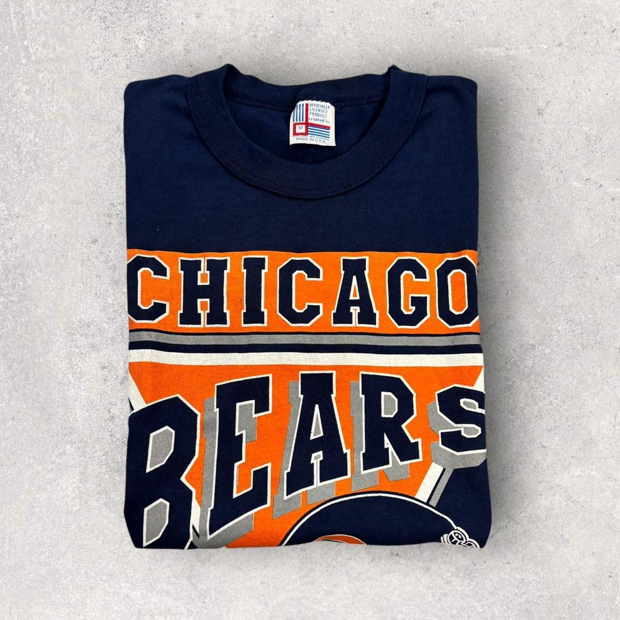 Vintage 90s USA Chicago Bears NFL American Football graphic t-shirt
