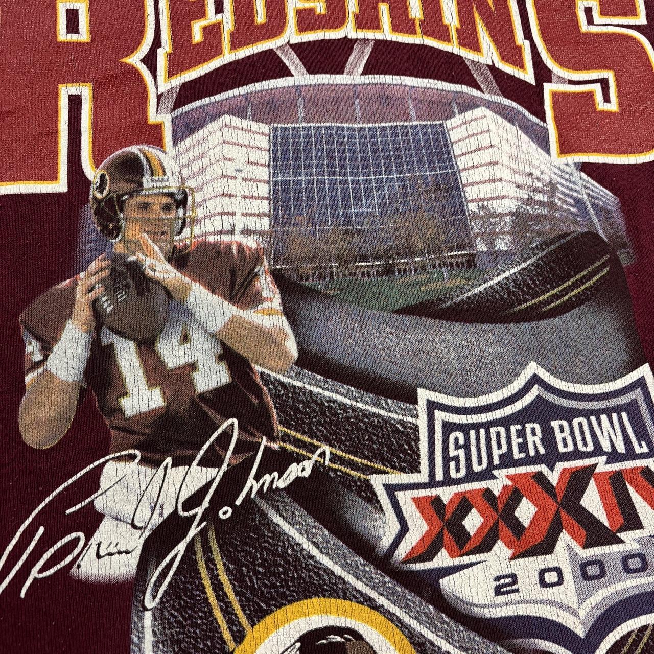 Vintage 90s USA Washington Redskins NFL American Football Super Bowl 34 graphic sweatshirt