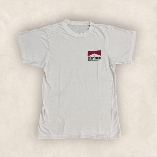 Vintage 90s USA Marlboro cigarettes world championship team Formula One t-shirt