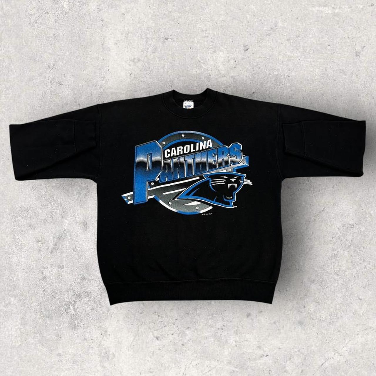Vintage 90s USA Carolina Panthers NFL American Football graphic sweatshirt