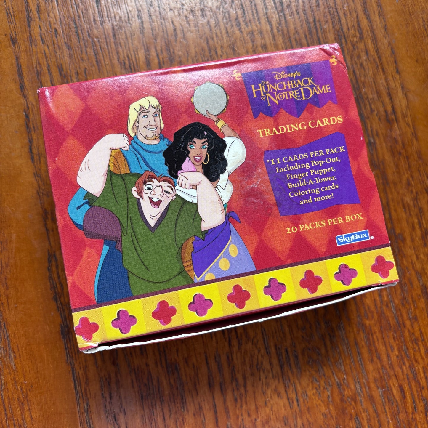 Vintage 90s The Hunchback of Notre Dame Trading Card Box (Full Set)