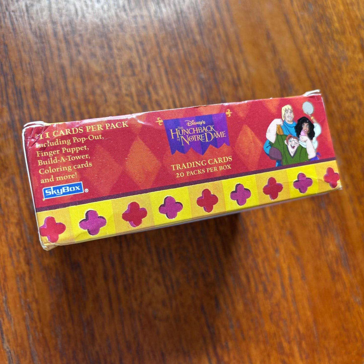 Vintage 90s The Hunchback of Notre Dame Trading Card Box (Full Set)