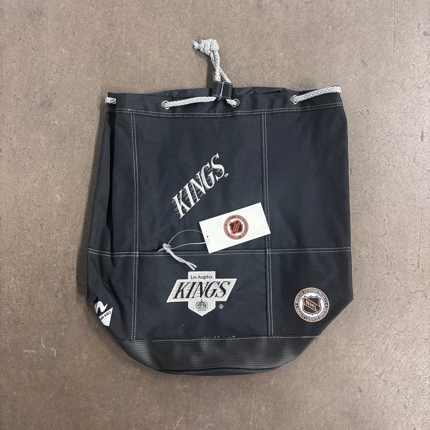 Vintage 90s USA Los Angeles Kings NHL Ice Hockey Backpack (Deadstock)