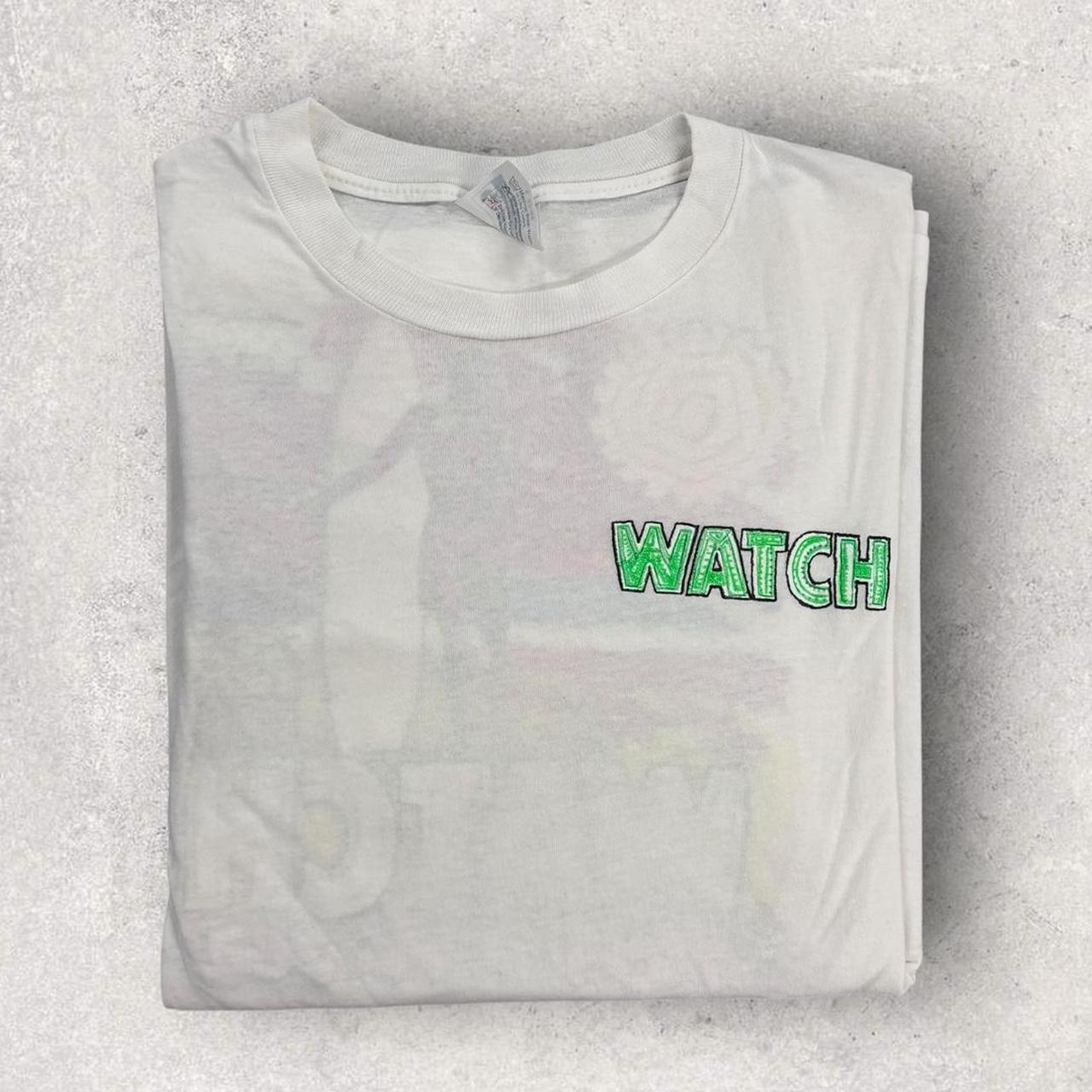 Vintage 90s USA watch for waves surfing graphic t-shirt