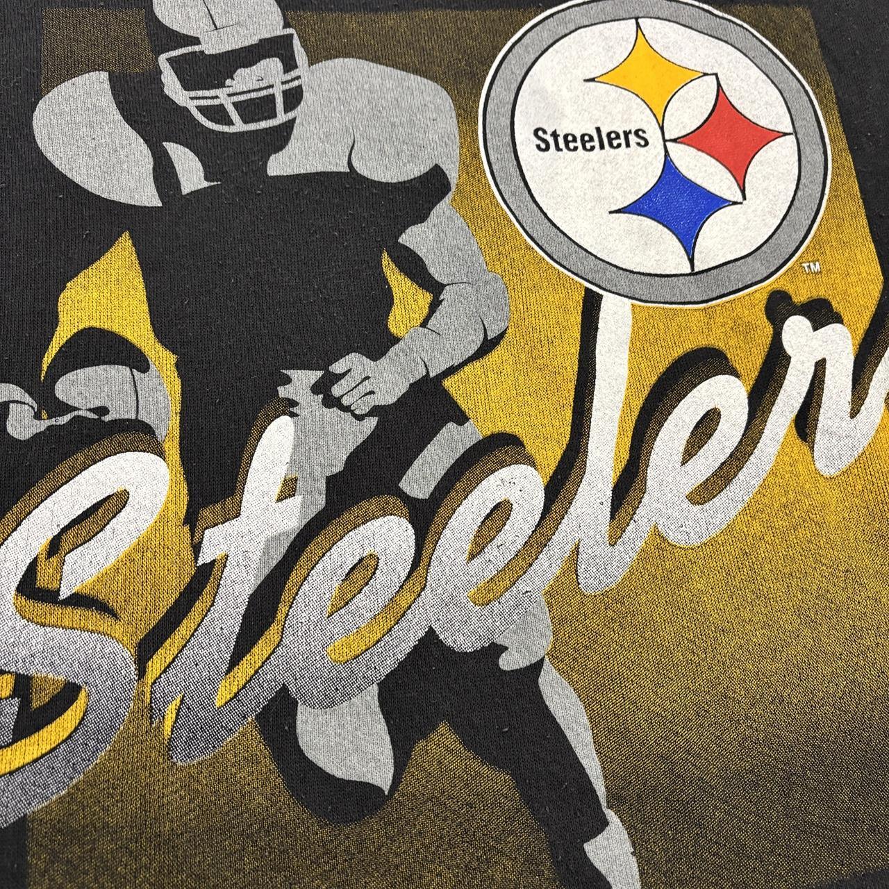 Vintage 90s USA Pittsburgh Steelers NFL American Football graphic sweatshirt