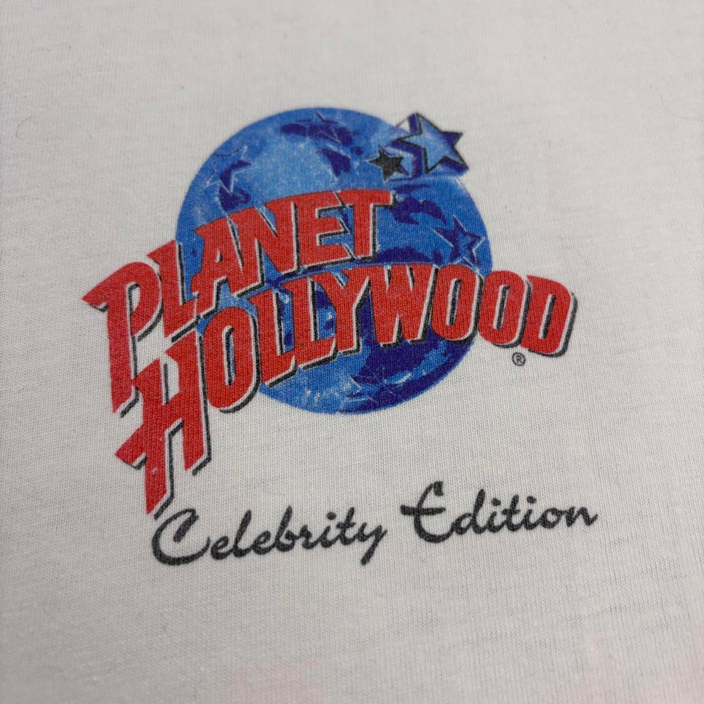 Vintage 90s USA Planet Hollywood celebrity edition Whoopi Goldberg movie t-shirt