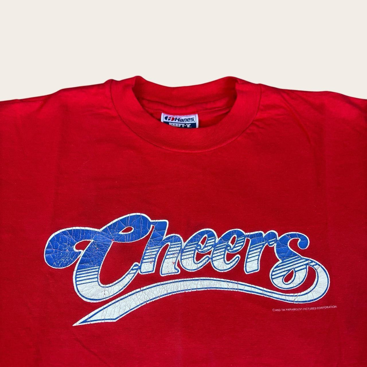 Vintage 80s USA Cheers tv show NBC sitcom comedy t-shirt