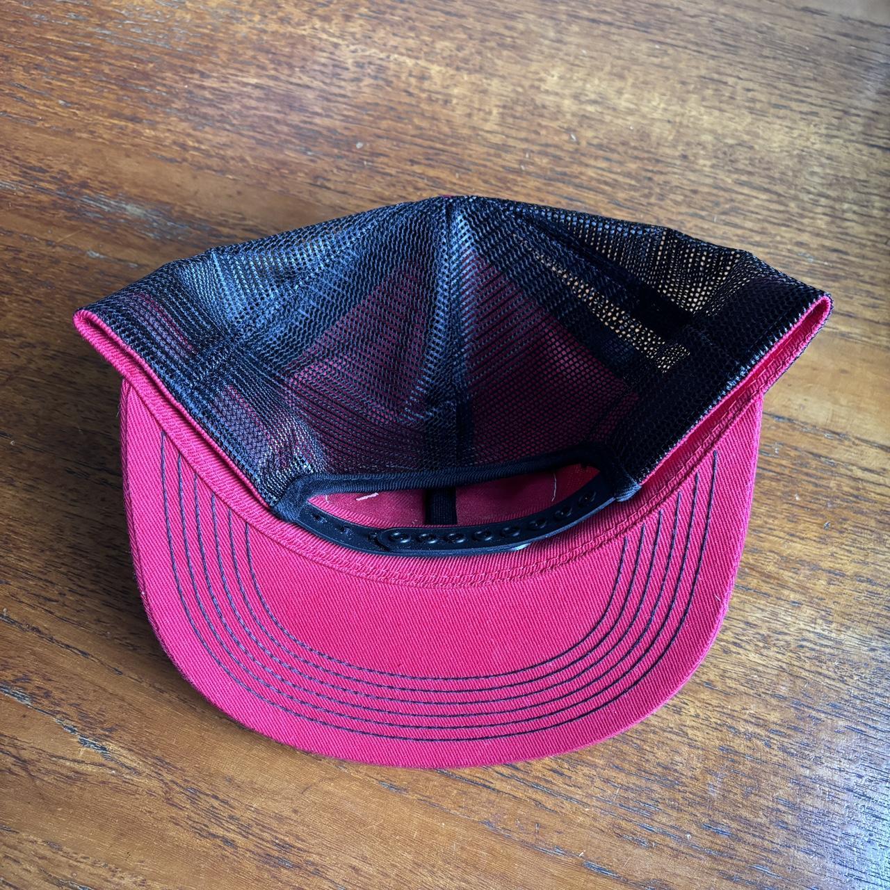 Vintage 90s USA Inland asphalt paving company graphic trucker cap