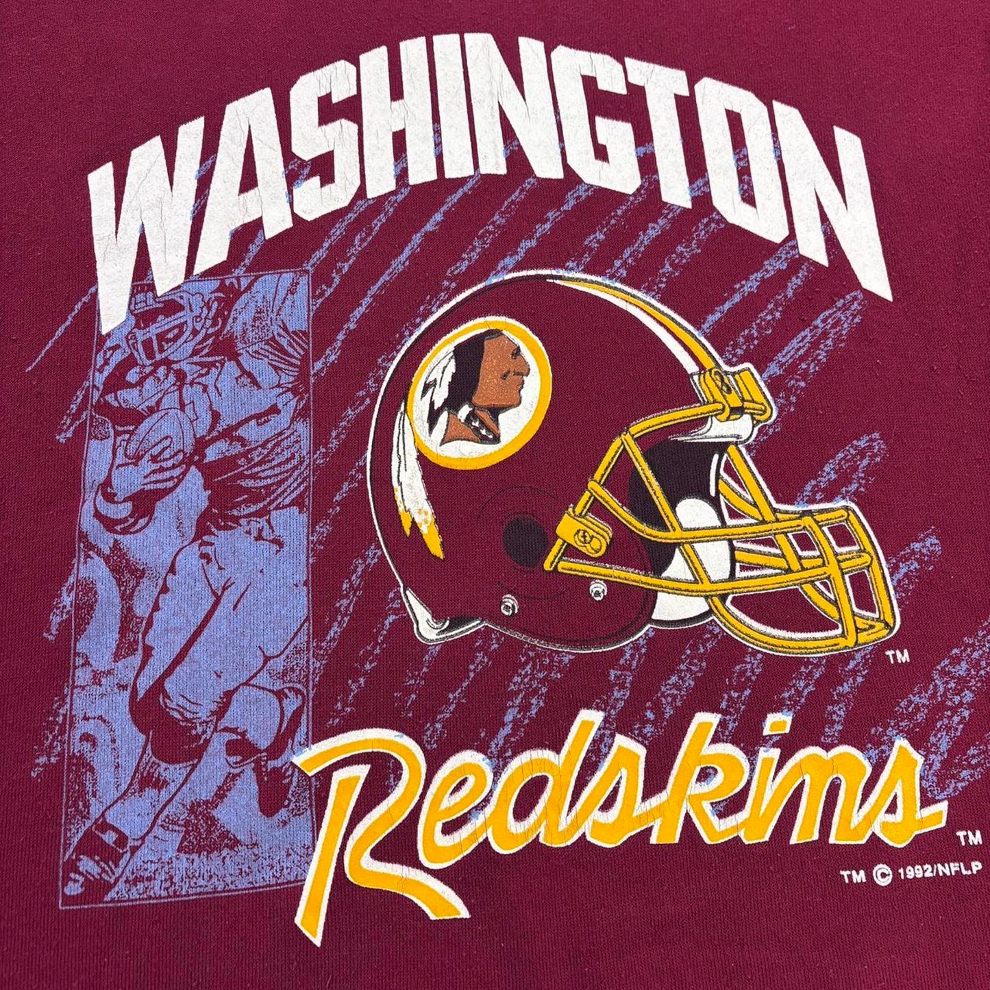 Vintage 90s USA Washington Redskins NFL American Football graphic sweatshirt