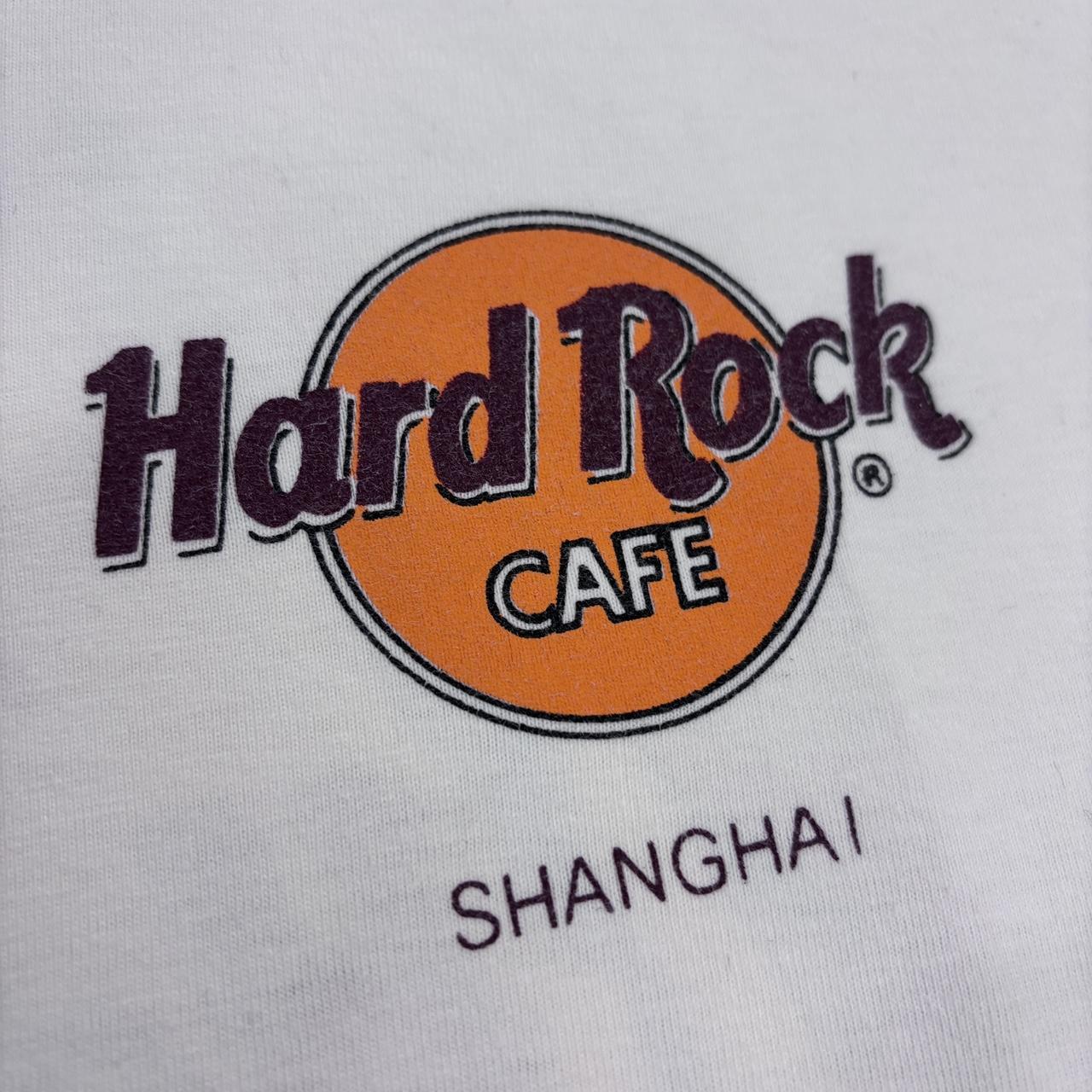 Vintage 90s Hard Rock Cafe Shanghai China bar restaurant graphic t-shirt