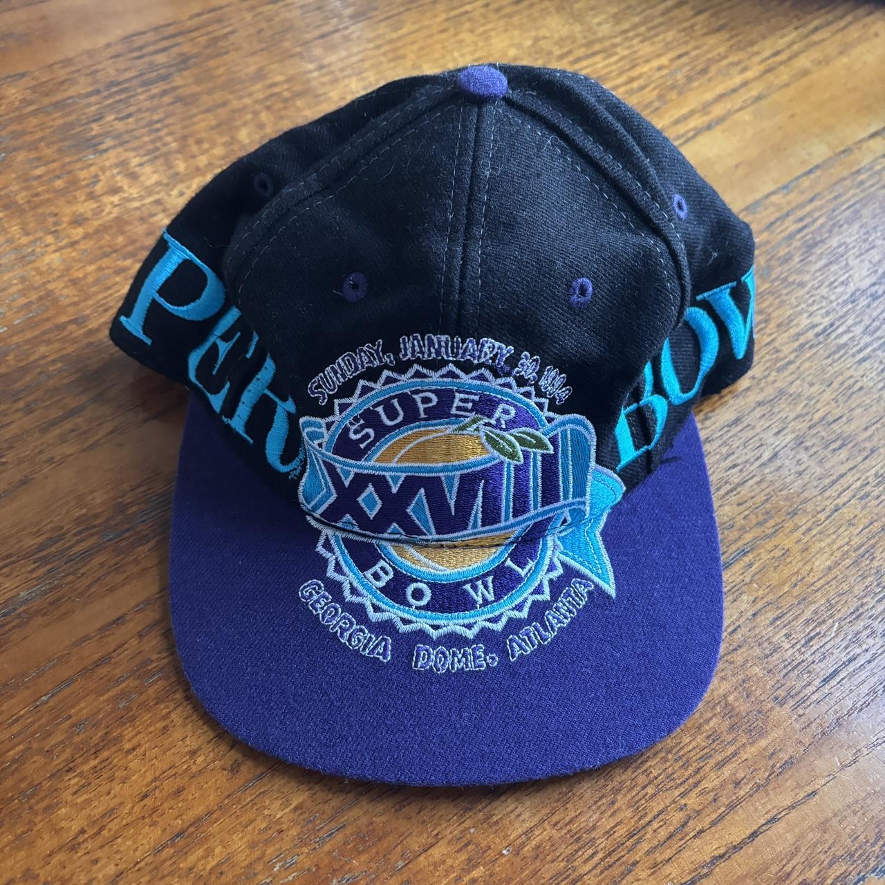 Vintage 90s USA Super Bowl 28 NFL American Football graphic cap