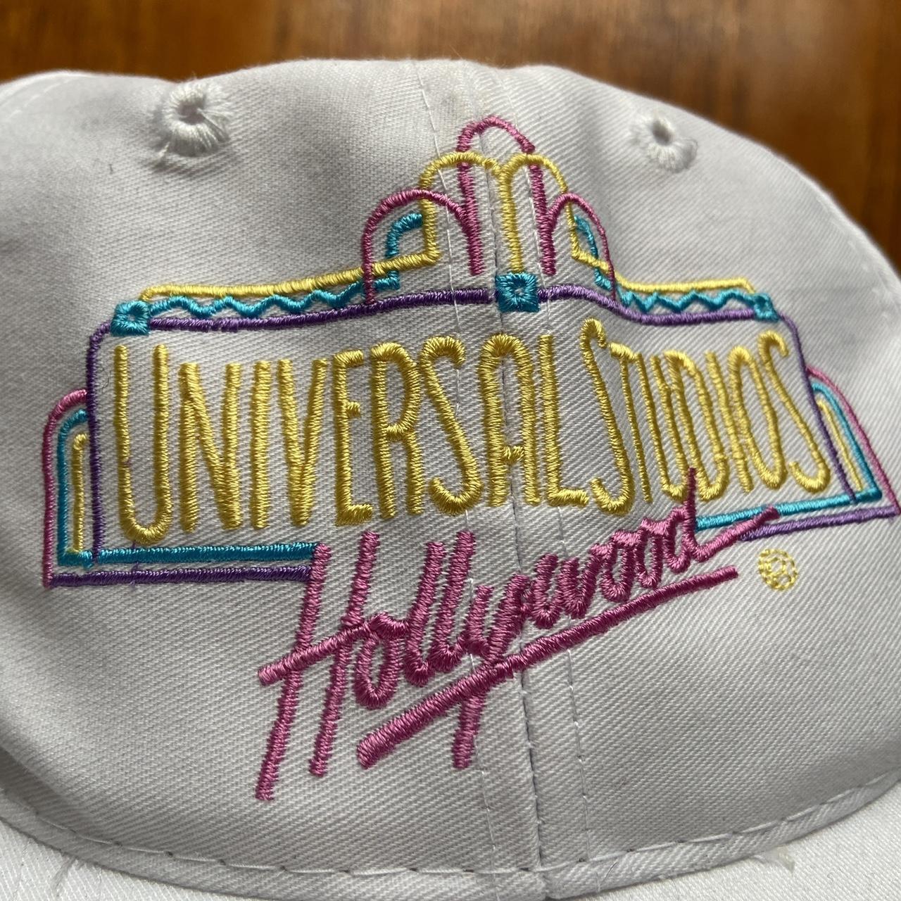 Vintage 90s USA Universal Studios Hollywood California theme park graphic cap