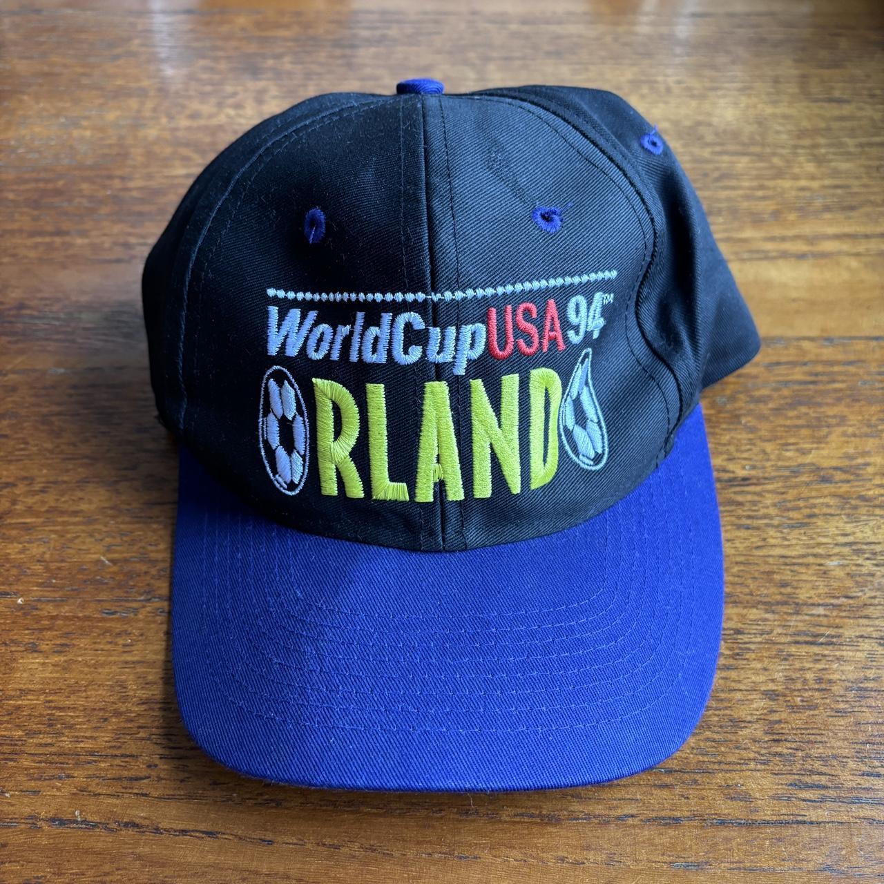 Vintage 90s USA World Cup 94 Orlando football tournament McDonald’s promotional baseball cap