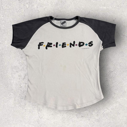 Vintage Y2K Friends TV Show Sitcom Warner Bros graphic t-shirt