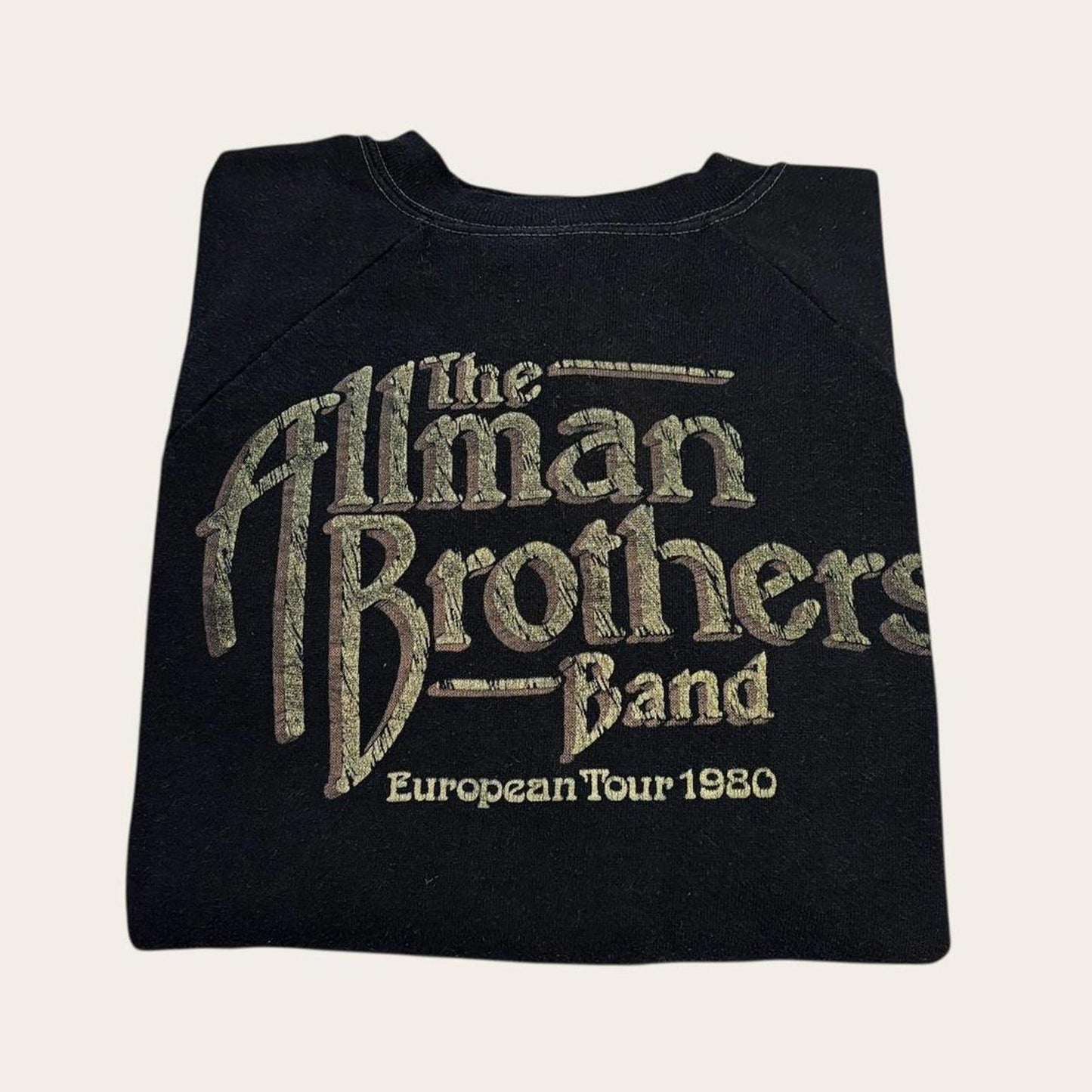 Vintage The Allman Brothers Band European tour 1980 graphic sweatshirt
