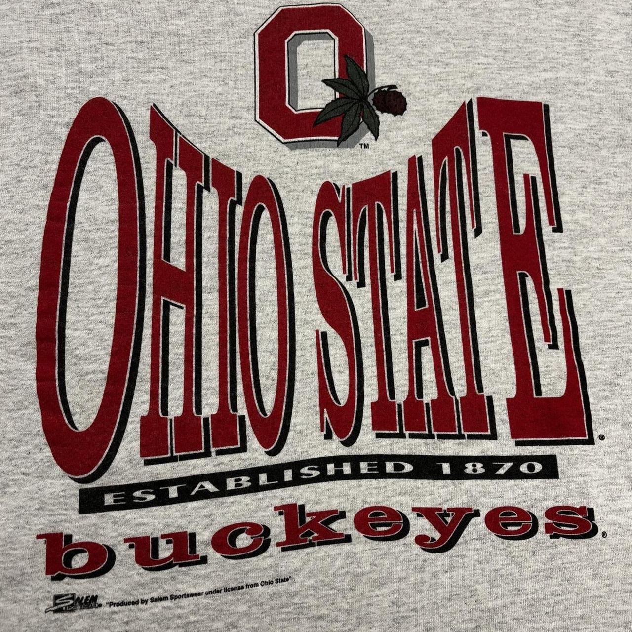 Vintage 90s USA Ohio State Buckeyes American Football varsity graphic sweatshirt
