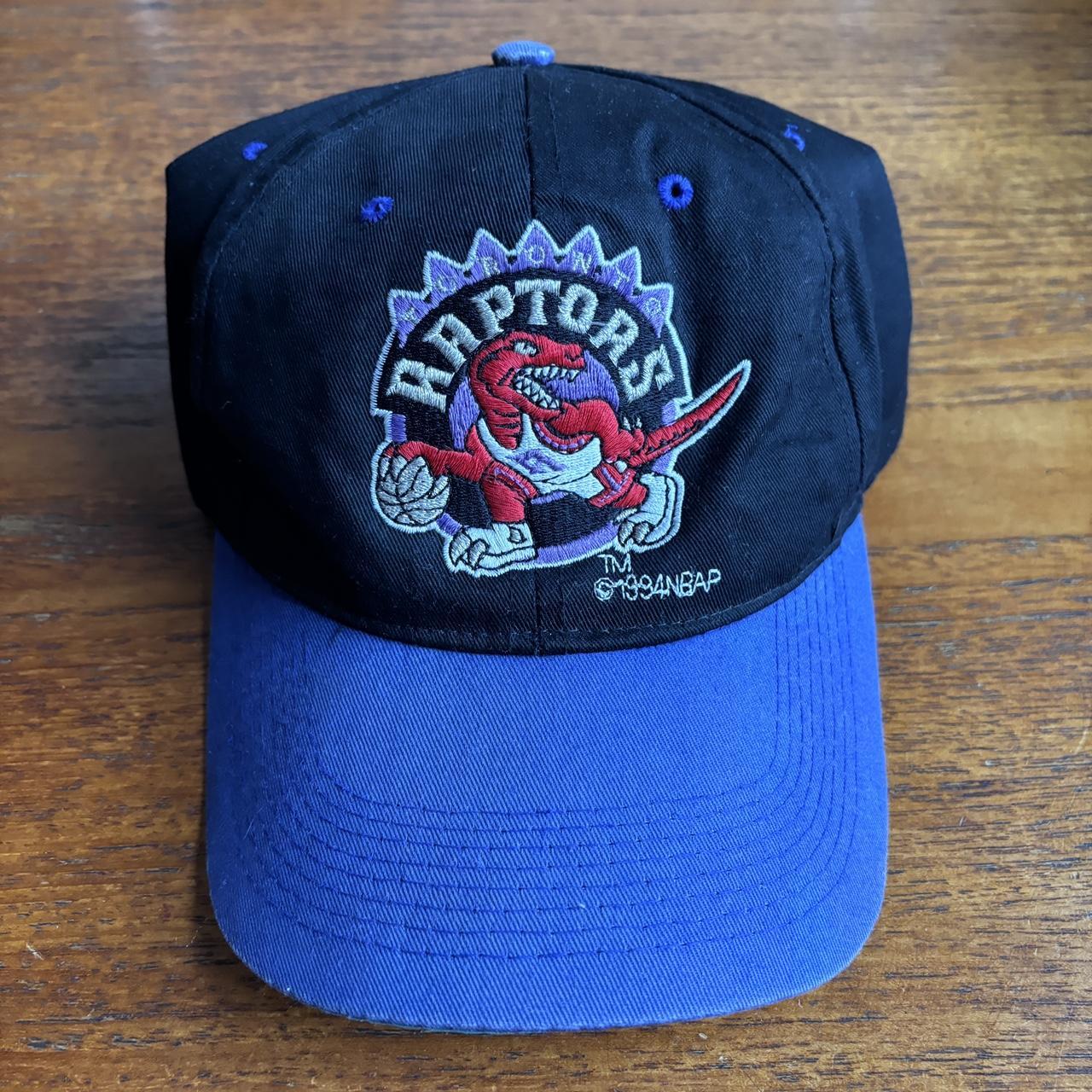 Vintage 90s Toronto Raptors NBA basketball promotional graphic baseball cap