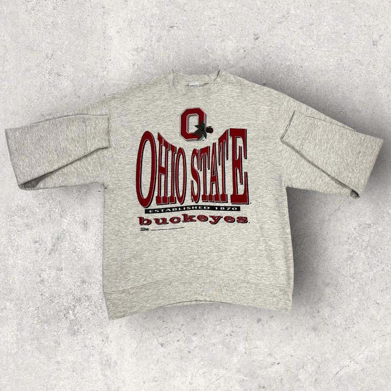 Vintage 90s USA Ohio State Buckeyes American Football varsity graphic sweatshirt