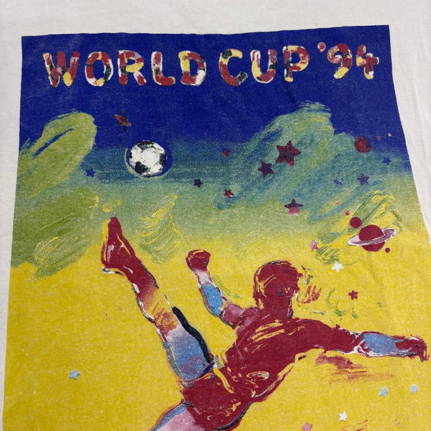 Vintage 90s USA World Cup 94 football tournament graphic t-shirt