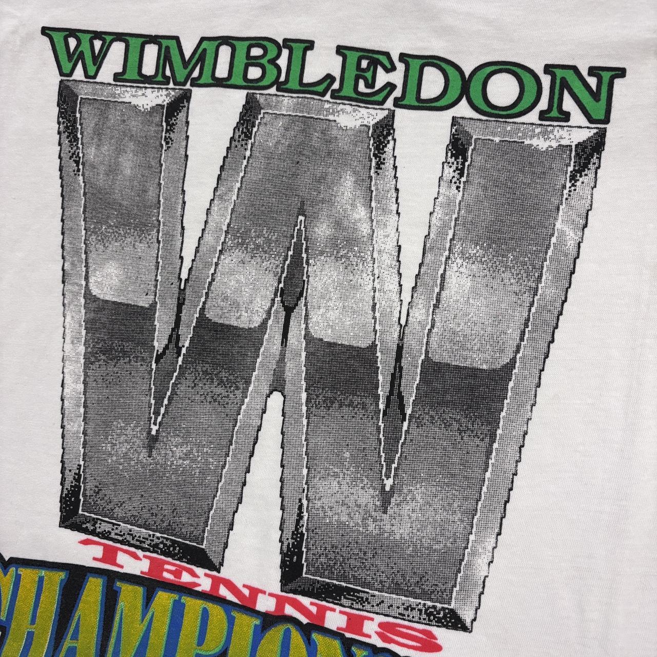 Vintage 90s in Wimbledon tennis championship tournament London graphic t-shirt