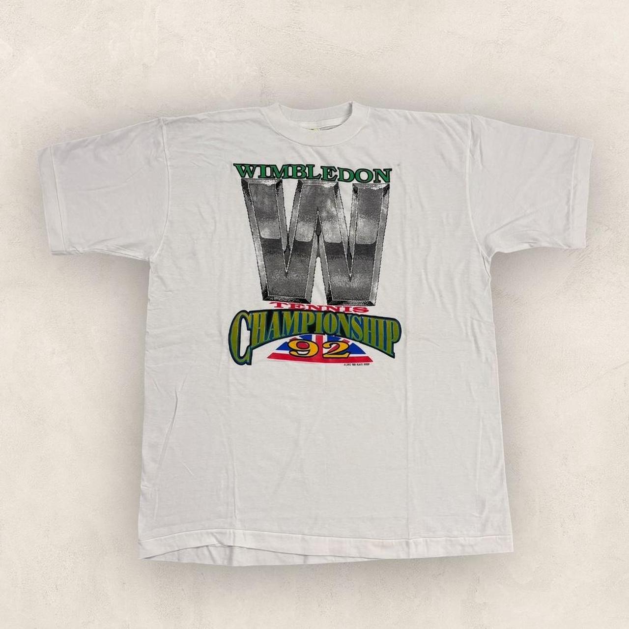 Vintage 90s in Wimbledon tennis championship tournament London graphic t-shirt