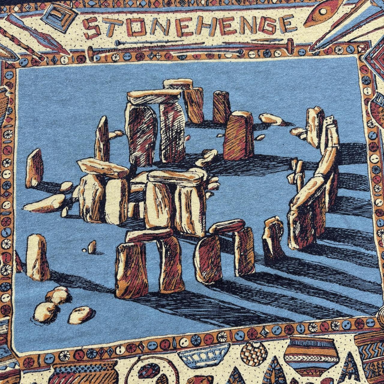Vintage 90s Stonehenge monument souvenir t-shirt