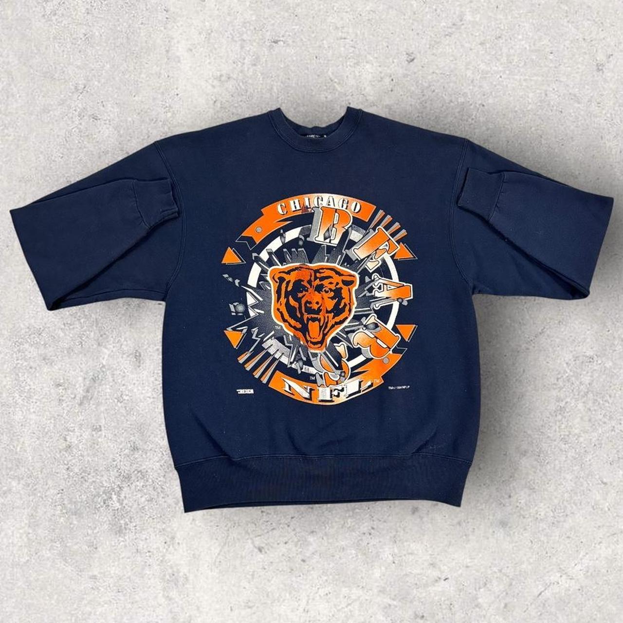 Vintage 90s USA Chicago Bears NFL American Football graphic sweatshirt