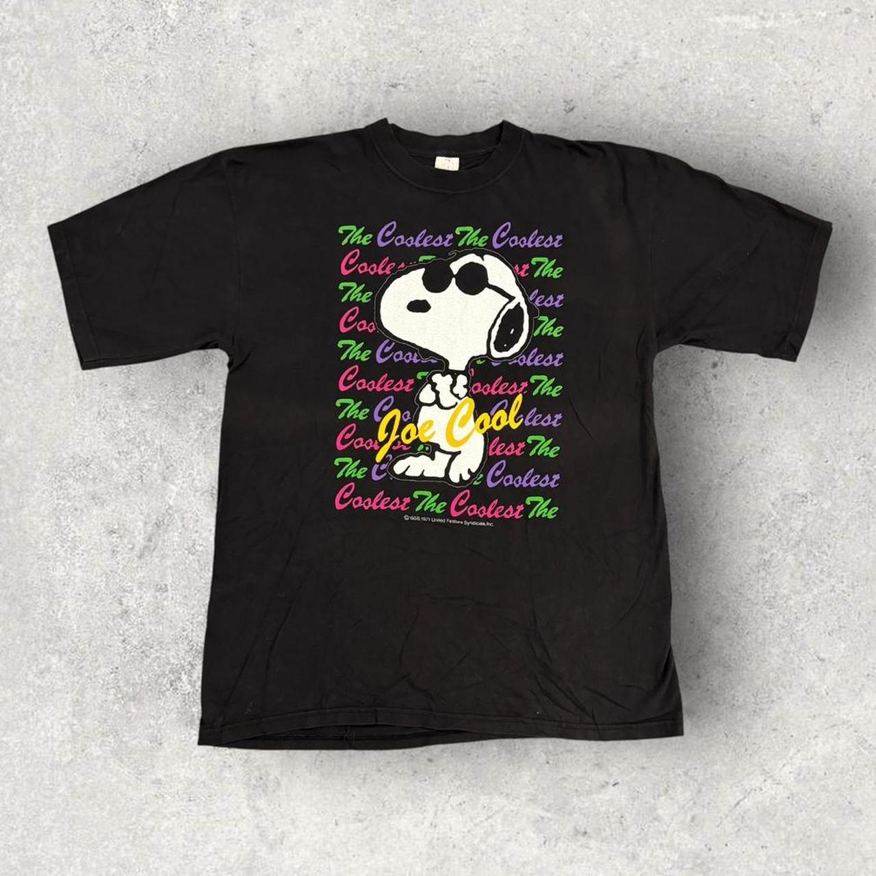 Vintage 80s USA Snoopy Joe Cool cartoon graphic t-shirt