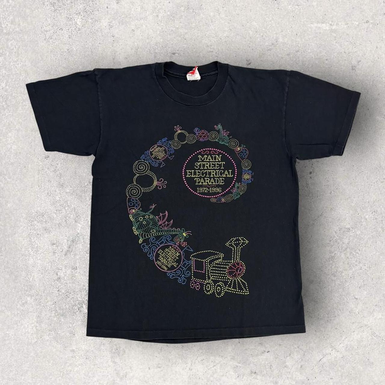 Vintage 90s USA Walt Disney World Magic Kingdom Main Street electrical parade t-shirt