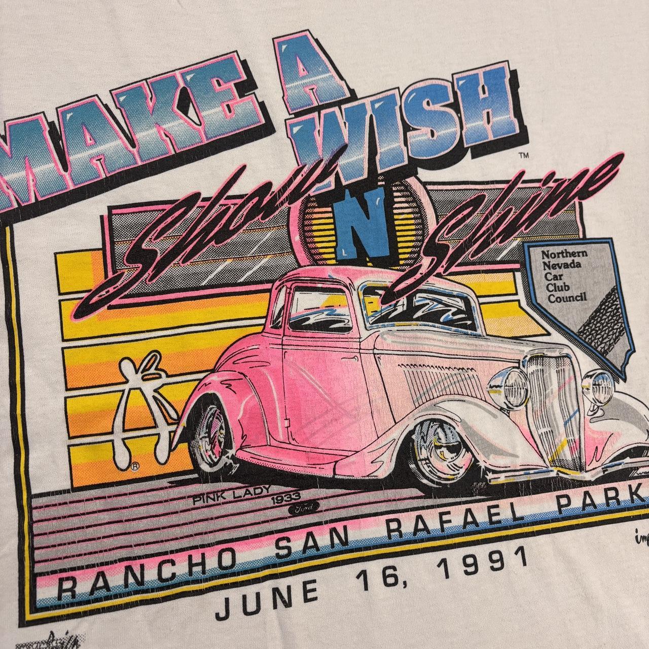 Vintage 90s USA Show’N’Shine Ford automobile Nevada car club graphic t-shirt