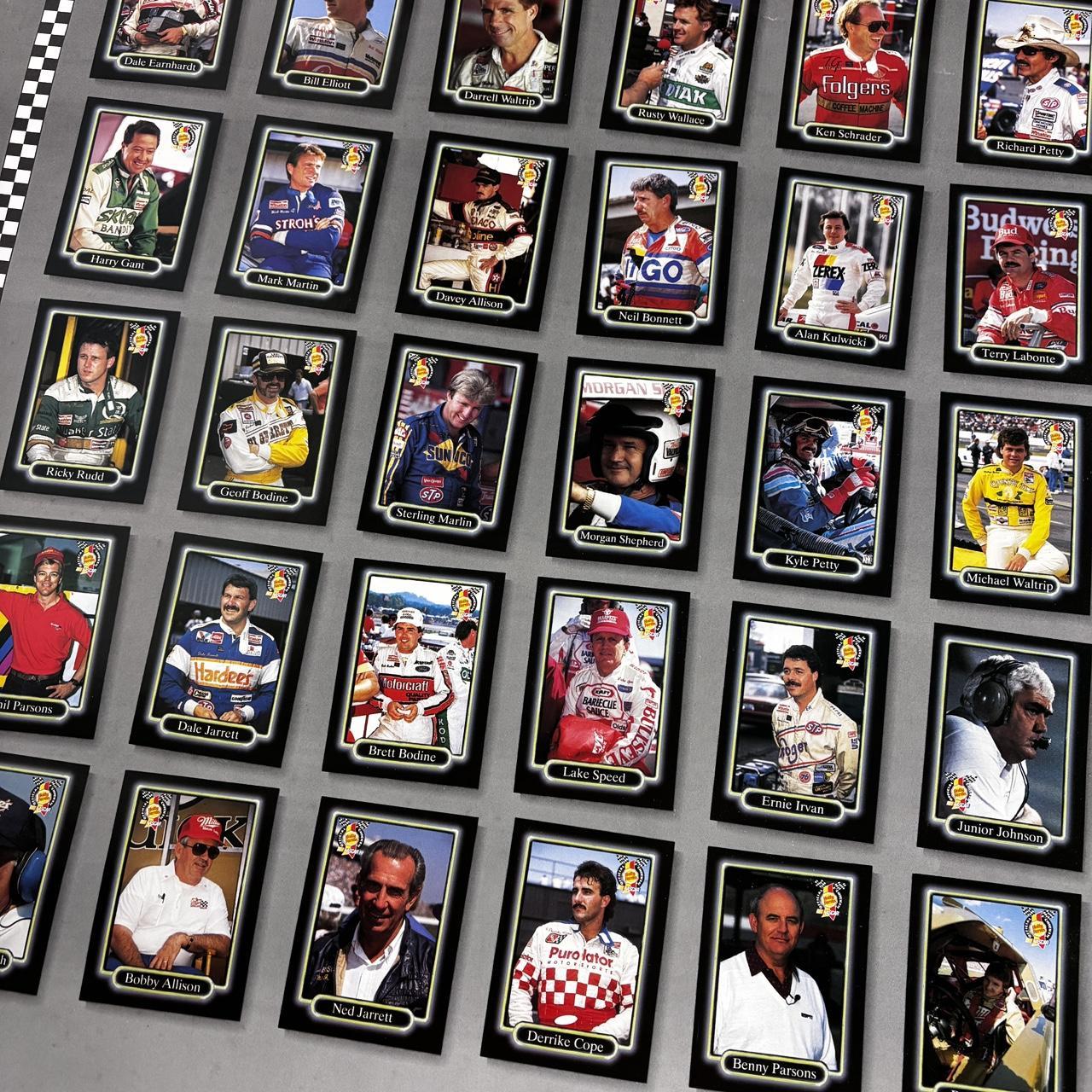 Vintage 90s Daytona 500 poster NASCAR automobile motorsport print