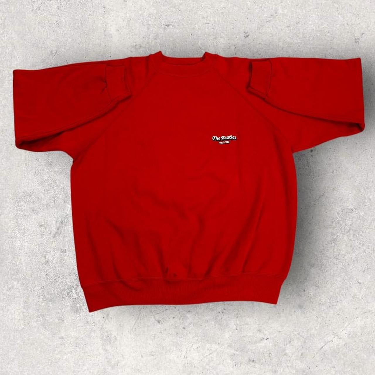 Vintage 90s The Beatles 62-66 The Red Album commemorative anniversary sweatshirt