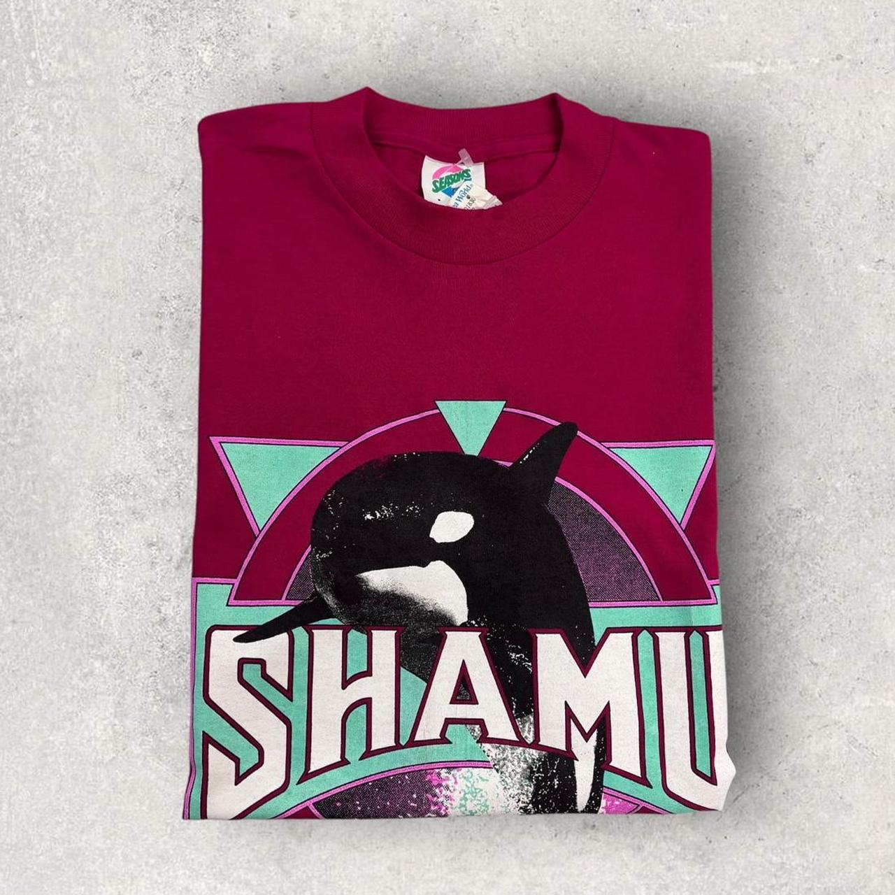 Vintage 90s USA Sea World Shamu theme park graphic t-shirt