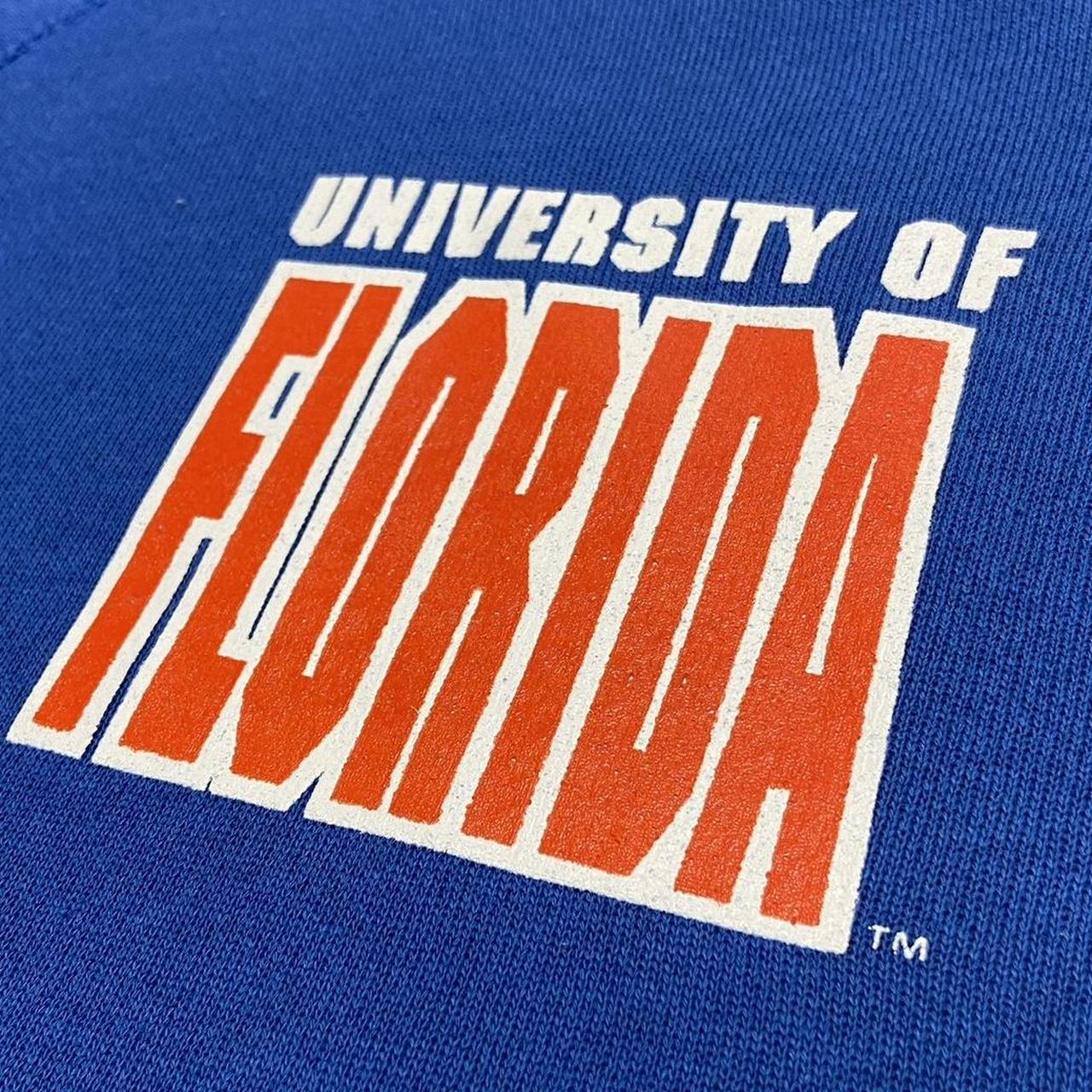 Vintage 90s USA University of Florida Gators varsity American football promotional sweatshirt