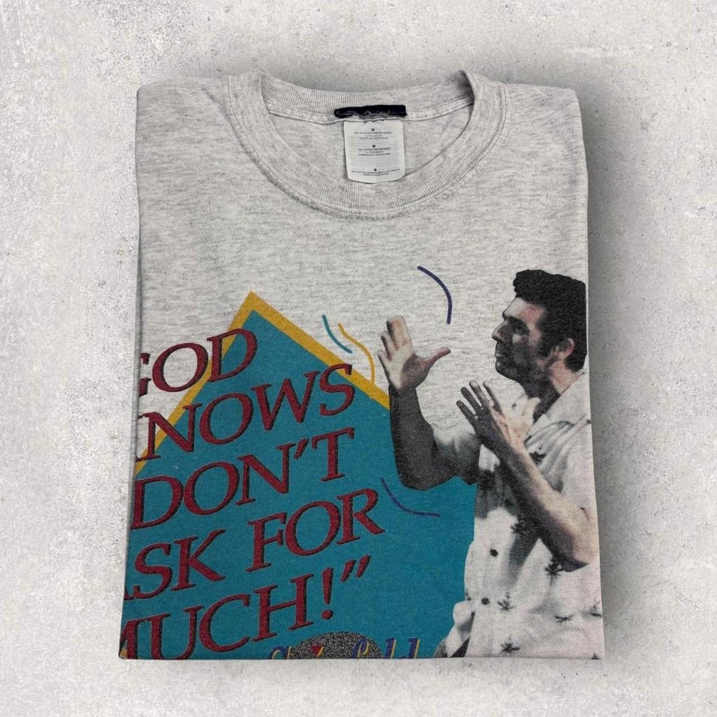 Vintage 90s USA Seinfeld Kramer TV Series comedy graphic t-shirt