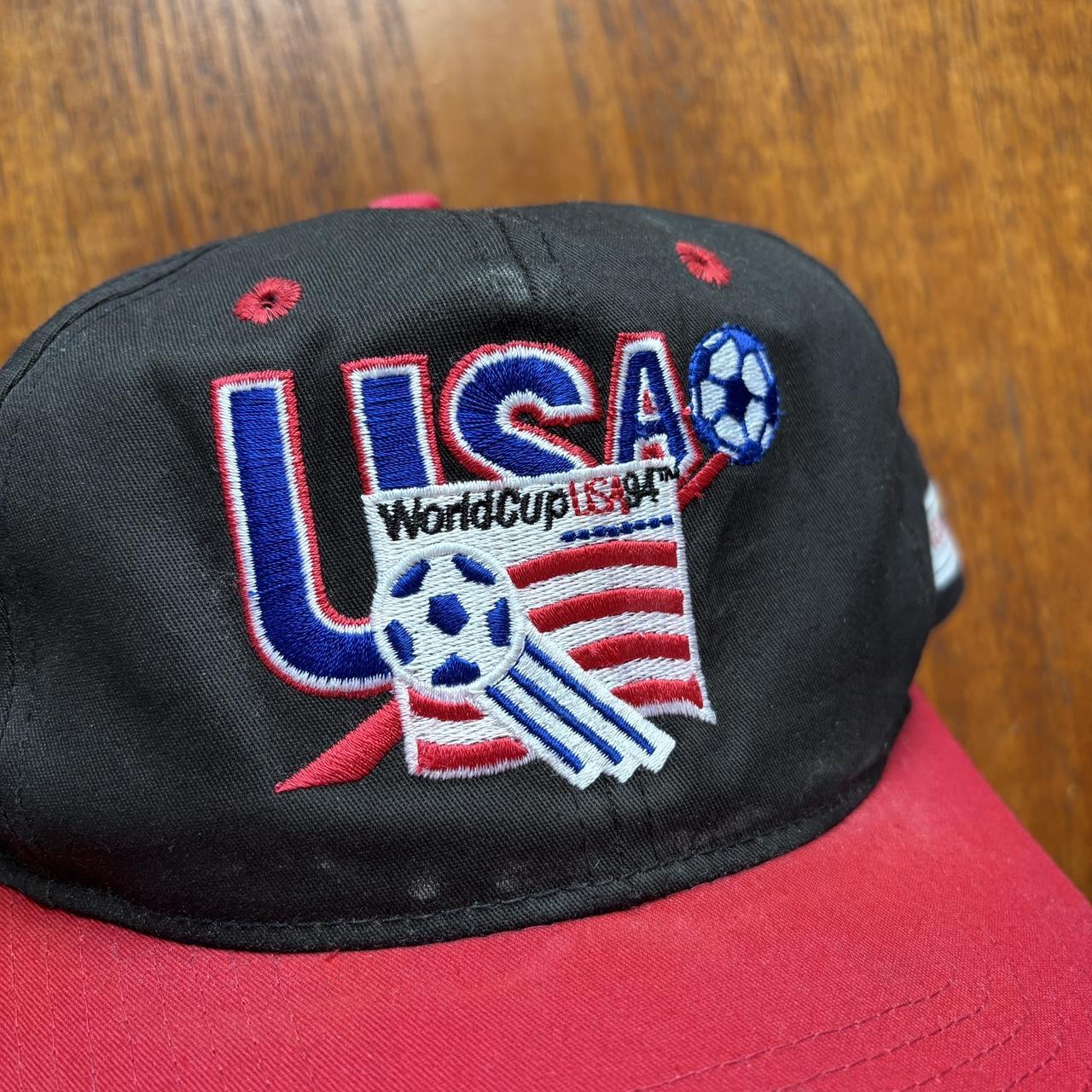 Vintage 90s USA World Cup 94 football tournament promotional baseball cap