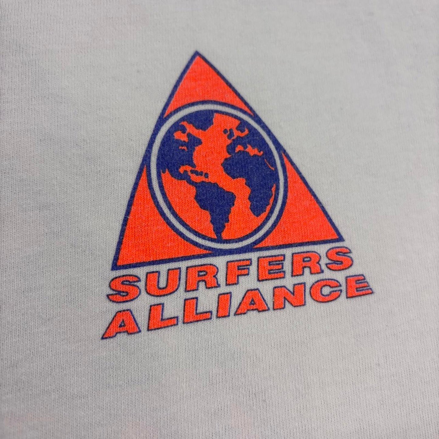 Vintage 90s USA Surfers Alliance surfing water sports graphic t-shirt