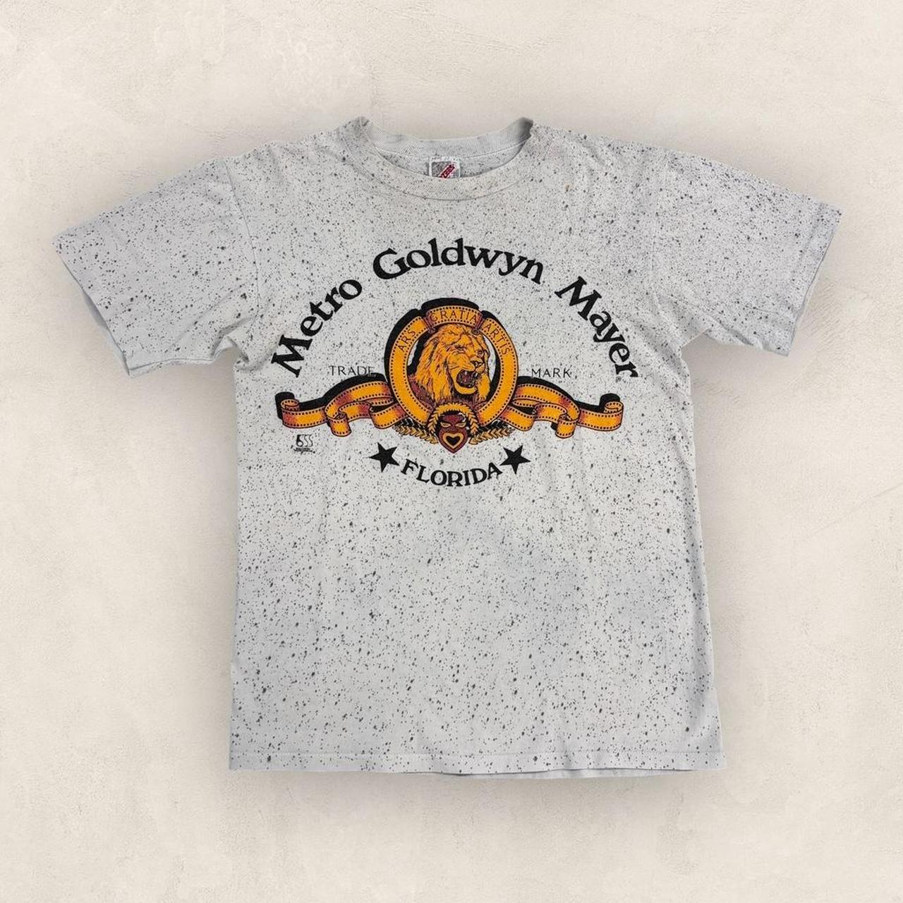 Vintage 90s USA Metro Goldwyn Mayer MGM Studios Florida movie studio t-shirt