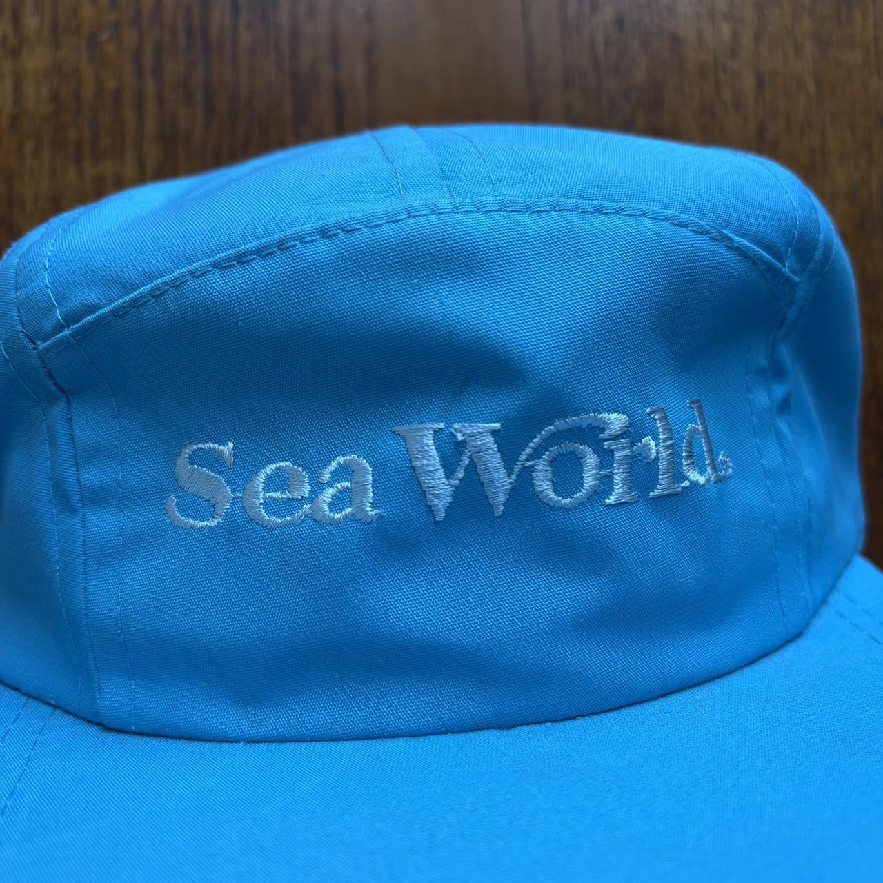 Vintage 90s USA Sea World theme park Shamu promotional cap
