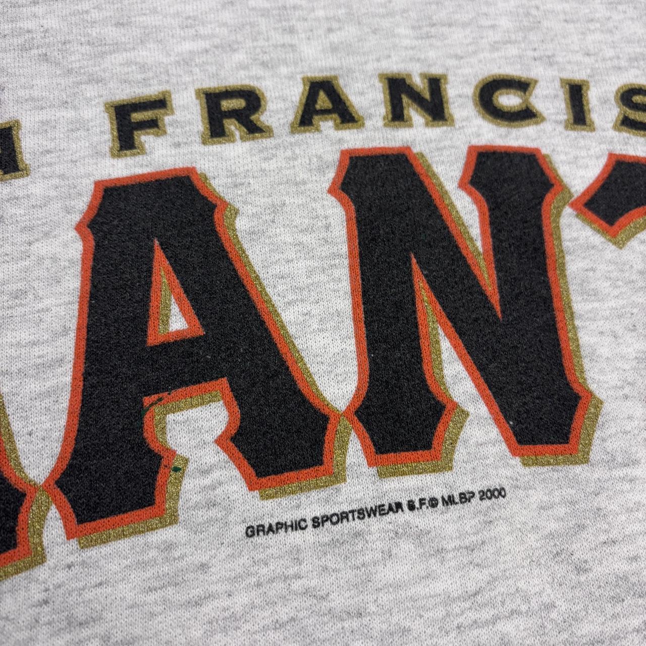 Vintage Y2K San Francisco Giants MLB baseball graphic sweatshirt