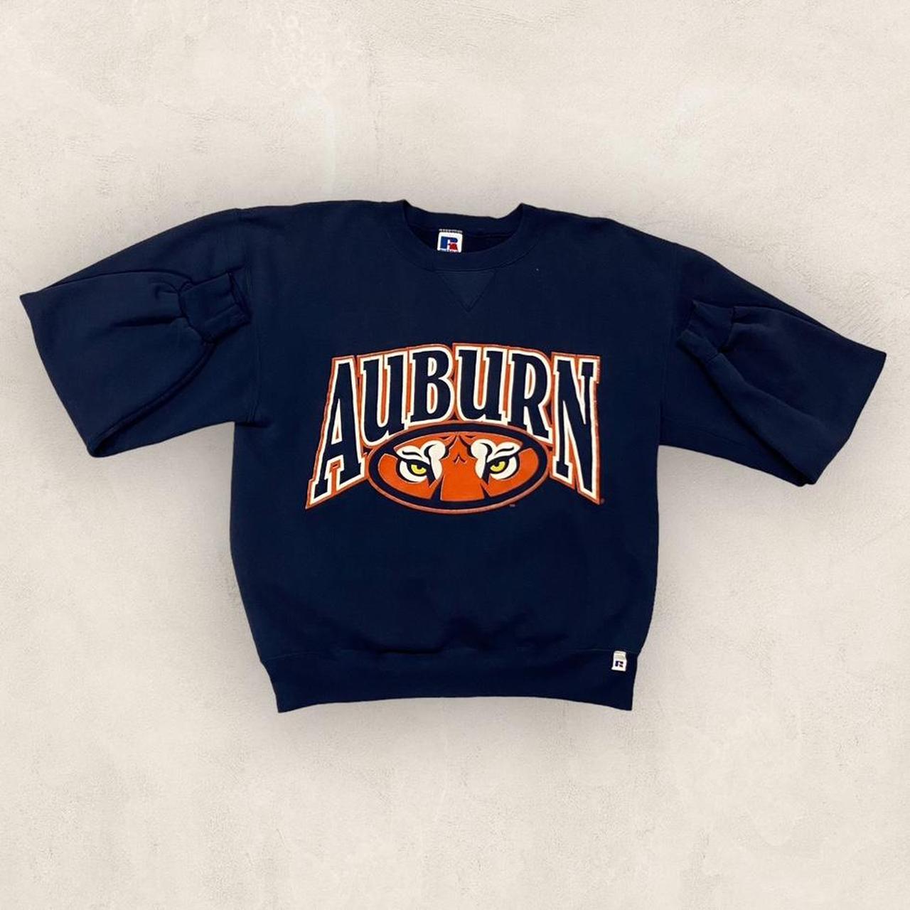 Vintage 90s USA Auburn Tigers Alabama university varsity promotional graphic sweatshirt