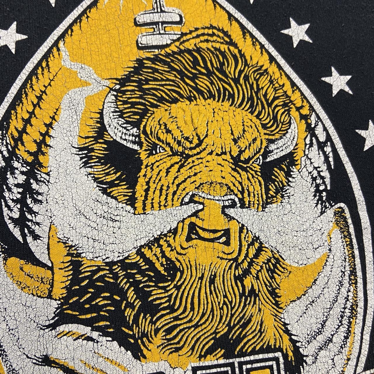 Vintage 90s USA Buffalo University Boulder Colorado college football promotional graphic sweatshirt