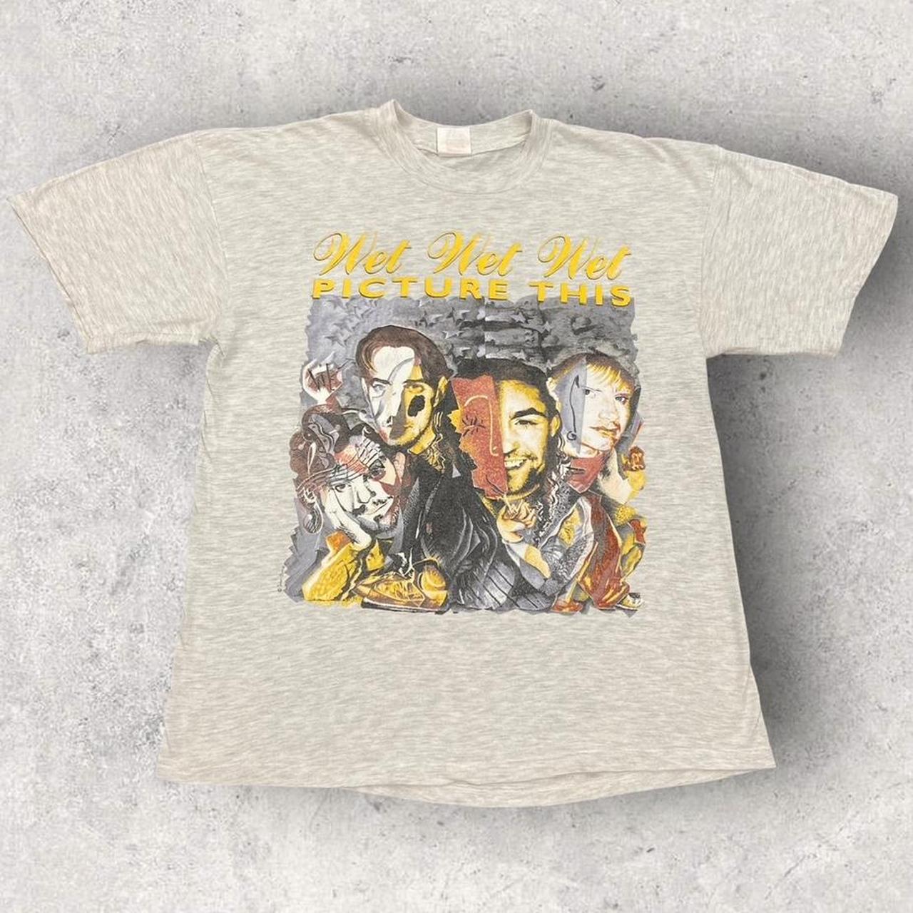 Vintage 90s Wet Wet Wet band picture this world tour music