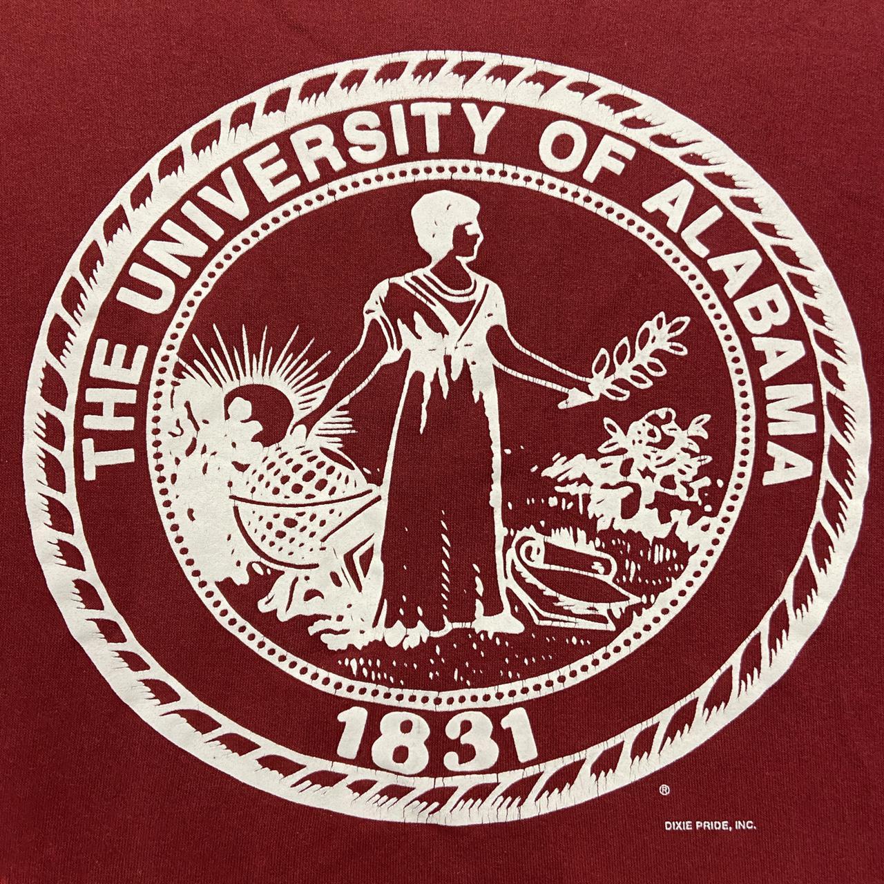 University of Alabama vintage 90s red/burgundy sweatshirt