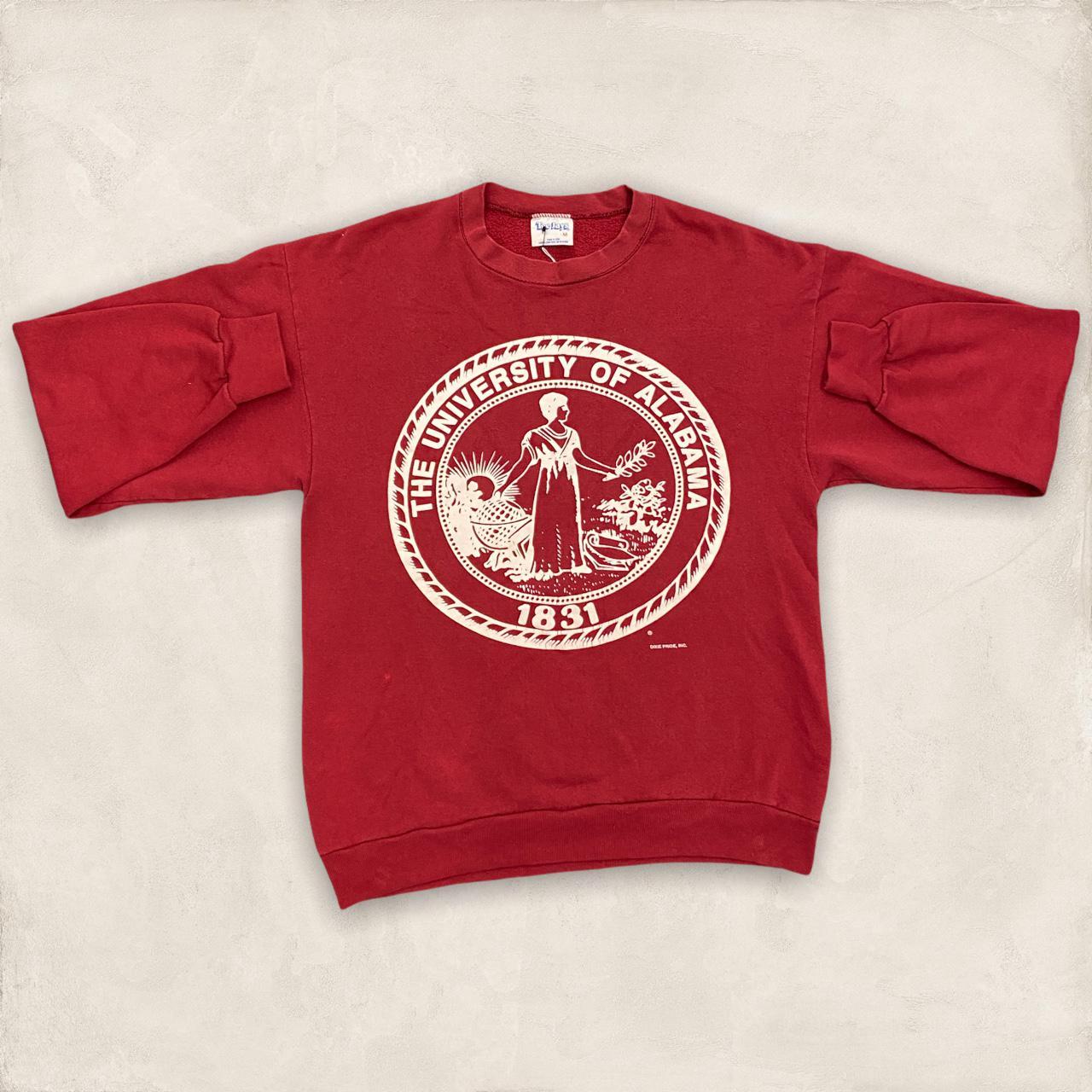 University of Alabama vintage 90s red/burgundy sweatshirt