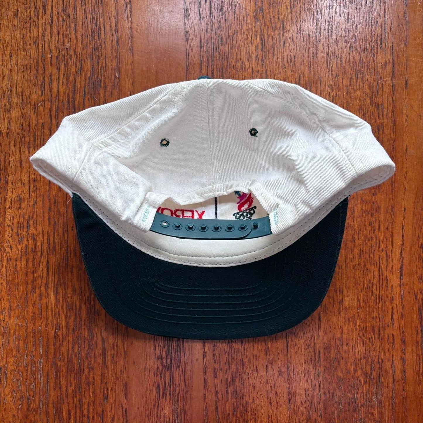 Vintage 90s USA Atlanta Olympics summer games athletics Xerox baseball cap