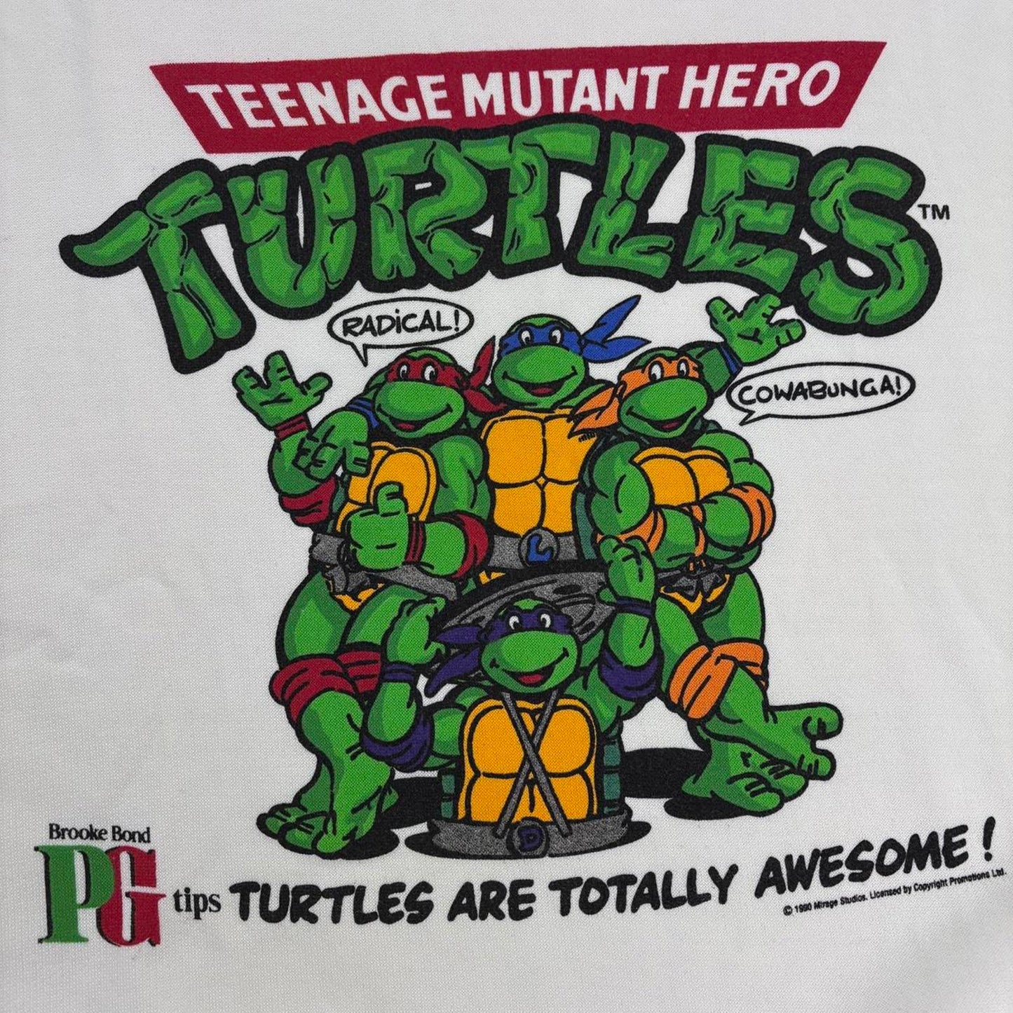 Vintage 90s USA Teenage Mutant Ninja Turtles cartoon TV Show sweatshirt