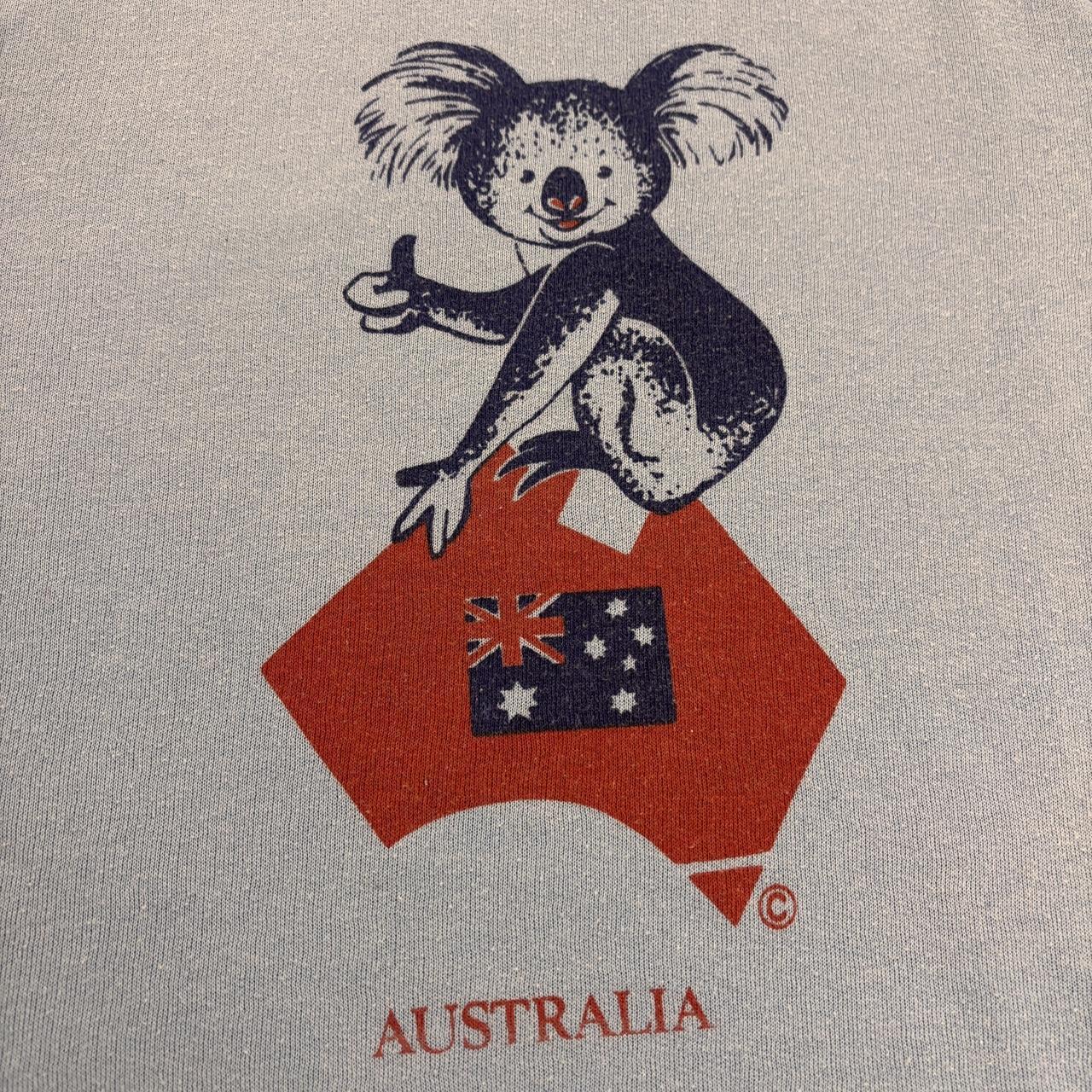 Vintage 90s Koala Australia nature wildlife graphic sweatshirt