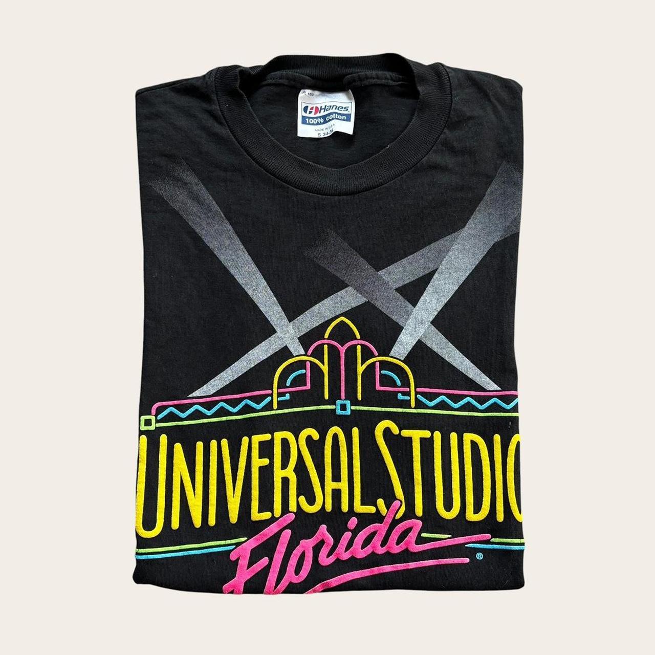 Vintage 90s USA Universal Studios Florida theme park souvenir t-shirt