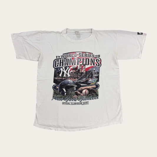 Vintage 90s USA New York Yankees World Series Champions MLB baseball t-shirt